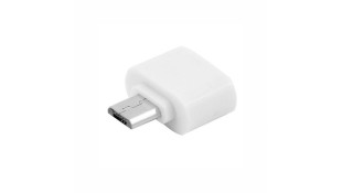 Neural Gear Μετατροπέας micro USB male σε USB-A female Λευκό Neural Gear Μετατροπέας micro USB male σε USB-A female Λευκό