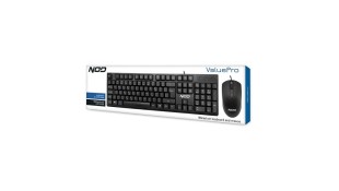 Σετ Πληκτρολόγιο-Ποντίκι Nod Valuepro Wired Μαύρο