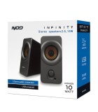Nod Infinity Speakers 2.0 Black Color 10W Nod Infinity Speakers 2.0 Black Color 10W