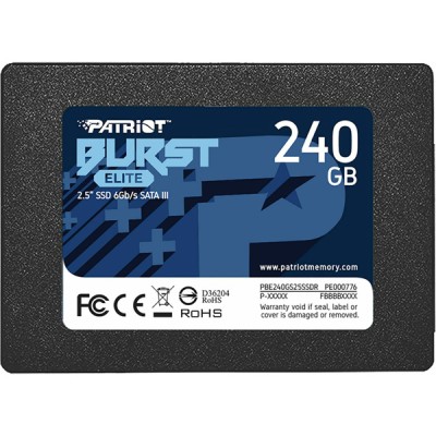PATRIOT SSD 240GB 2.5'' SATA III Εσωτερικός Σκληρός Δίσκος PATRIOT SSD 240GB 2.5'' SATA III Εσωτερικός Σκληρός Δίσκος