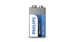 Philips Ultra Alkaline Power 9V 6LR61E1B/10 Μπαταρία