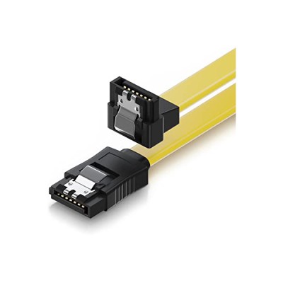Powertech Cable Sata III 6 Gb/s Yellow 20cm CAB-W025 Powertech Cable Sata III 6 Gb/s Yellow 20cm CAB-W025