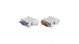 Powertech Αντάπτορας DVI-D male σε VGA female Λευκό (CAB-G020) Powertech Αντάπτορας DVI-D male σε VGA female Λευκό (CAB-G020)