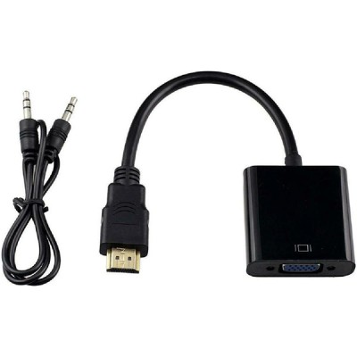 Powertech Μετατροπέας HDMI male σε VGA female (CAB-H071)