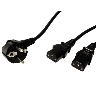 Καλώδιο Τροφοδοσίας Για Σύνδεση 2 PC Powertech 1.5m