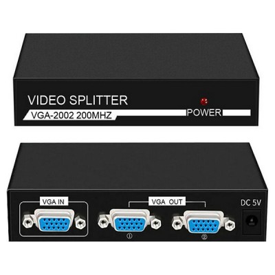 Powertech VGA Splitter 1 to 2 CAB-G031
