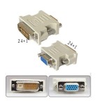 Powertech Αντάπτορας DVI-D male σε VGA female Λευκό (CAB-G020) Powertech Αντάπτορας DVI-D male σε VGA female Λευκό (CAB-G020)