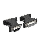 Powertech Αντάπτορας VGA male σε DVI female Μαύρο (24+5) CAB-G016
