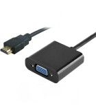 Powertech Μετατροπέας HDMI male σε VGA female (CAB-H071)