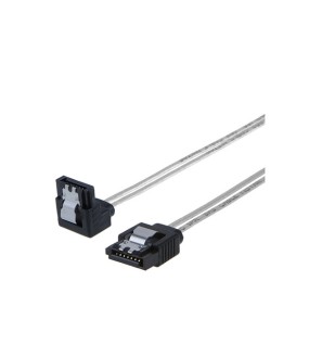 Powertech 7-Pin SATA III male - 7-Pin SATA III male Angle (90°) Cable 0.3m Γκρι (CAB-W034) Powertech 7-Pin SATA III male - 7-Pin SATA III male Angle (90°) Cable 0.3m Γκρι (CAB-W034)