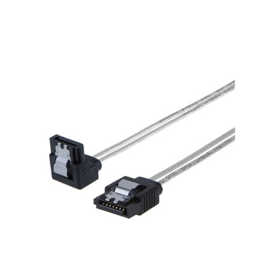 Powertech 7-Pin SATA III male - 7-Pin SATA III male Angle (90°) Cable 0.3m Γκρι (CAB-W034) Powertech 7-Pin SATA III male - 7-Pin SATA III male Angle (90°) Cable 0.3m Γκρι (CAB-W034)
