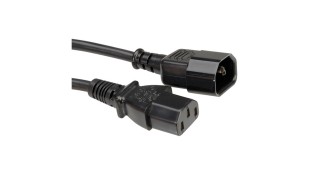 Roline IEC C14 - IEC C13 Cable 1.8m Μαύρο (19.08.1515) Καλώδιο Επέκτασης Τροφοδοσίας Roline IEC C14 - IEC C13 Cable 1.8m Μαύρο (19.08.1515) Καλώδιο Επέκτασης Τροφοδοσίας