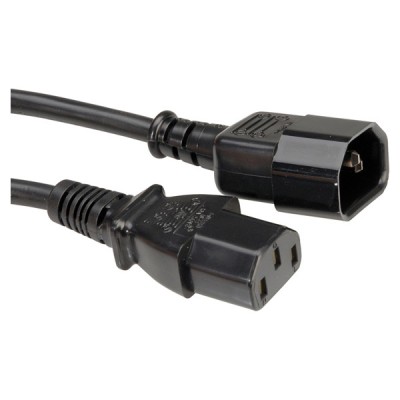 Roline IEC C14 - IEC C13 Cable 1.8m Μαύρο (19.08.1515) Καλώδιο Επέκτασης Τροφοδοσίας Roline IEC C14 - IEC C13 Cable 1.8m Μαύρο (19.08.1515) Καλώδιο Επέκτασης Τροφοδοσίας