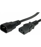 Roline IEC C14 - IEC C13 Cable 1.8m Μαύρο (19.08.1515) Καλώδιο Επέκτασης Τροφοδοσίας Roline IEC C14 - IEC C13 Cable 1.8m Μαύρο (19.08.1515) Καλώδιο Επέκτασης Τροφοδοσίας