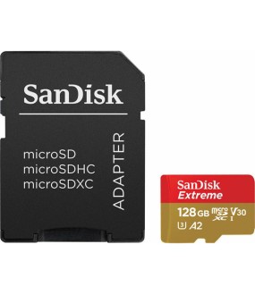 Κάρτα Μνήμης Microsd With Adapter Sandisk 128Gb Κάρτα Μνήμης Microsd With Adapter Sandisk 128Gb