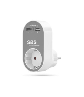 SAS Γκρί αντάπτορας 2 Χ Usb SAS Γκρί αντάπτορας 2 Χ Usb