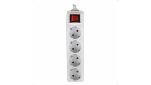Sonora PSW401 Πολύπριζο 4 Θέσεων με Διακόπτη και Καλώδιο 1.5m Λευκό Sonora PSW401 Πολύπριζο 4 Θέσεων με Διακόπτη και Καλώδιο 1.5m Λευκό