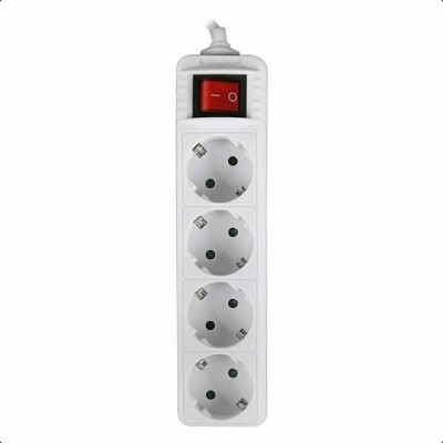 Sonora PSW401 Πολύπριζο 4 Θέσεων με Διακόπτη και Καλώδιο 1.5m Λευκό Sonora PSW401 Πολύπριζο 4 Θέσεων με Διακόπτη και Καλώδιο 1.5m Λευκό
