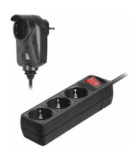 Sonora S1PSB301 Πολύπριζο Ασφαλείας 4 Θέσεων με Διακόπτη και Καλώδιο 1.5m Μαύρο Sonora S1PSB301 Πολύπριζο Ασφαλείας 4 Θέσεων με Διακόπτη και Καλώδιο 1.5m Μαύρο