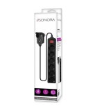 Sonora S1PSB601 Πολύπριζο Ασφαλείας 7 Θέσεων με Διακόπτη και Καλώδιο 1.5m Μαύρο Sonora S1PSB601 Πολύπριζο Ασφαλείας 7 Θέσεων με Διακόπτη και Καλώδιο 1.5m Μαύρο