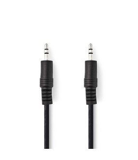 Nedis Stereo Audio Cable 3.5mm Male To 3.5mm Male Μαύρο 3m (CAGP22000BK30) Nedis Stereo Audio Cable 3.5mm Male To 3.5mm Male Μαύρο 3m (CAGP22000BK30)