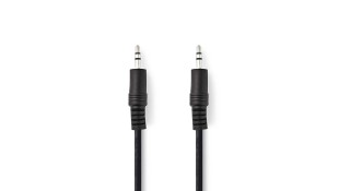 Nedis Stereo Audio Cable 3.5mm Male To 3.5mm Male Μαύρο 3m (CAGP22000BK30) Nedis Stereo Audio Cable 3.5mm Male To 3.5mm Male Μαύρο 3m (CAGP22000BK30)