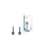Nedis Stereo Audio Cable 3.5mm Male To 3.5mm Male Μαύρο 5m (CAGP22000BK50) Nedis Stereo Audio Cable 3.5mm Male To 3.5mm Male Μαύρο 5m (CAGP22000BK50)