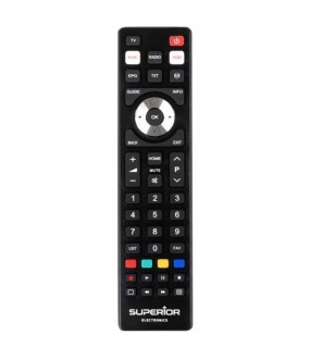 Superior Electronics Συμβατό Τηλεχειριστήριο Ready To Use για Τηλεοράσεις Nova/Cosmote