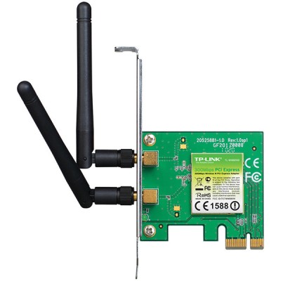Tp-Link TL-WN881ND v1 Ασύρματη Κάρτα Δικτύου Wi‑Fi 4 (300Mbps) PCI-e Tp-Link TL-WN881ND v1 Ασύρματη Κάρτα Δικτύου Wi‑Fi 4 (300Mbps) PCI-e