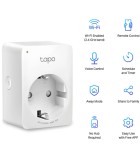 Tp-Link Tapo P100 Μονή Εξωτερική Πρίζα Ρεύματος Wi-Fi Λευκή