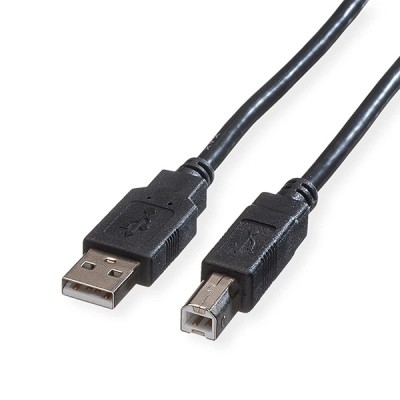 Roline USB cable type A-B  USB 2.0 Extension Cable 1.8 m - (11.02.8818)