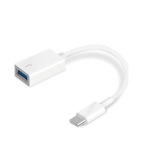 Μετατροπέας TP-LINK UC400 OTG SuperSpeed 3.0 USB-C male σε USB-A female Λευκός