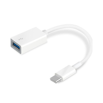 Μετατροπέας TP-LINK UC400 OTG SuperSpeed 3.0 USB-C male σε USB-A female Λευκός Μετατροπέας TP-LINK UC400 OTG SuperSpeed 3.0 USB-C male σε USB-A female Λευκός