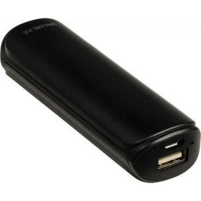 Valueline VL2200PB001 Power Bank 2200mAh με Θύρα USB-A Μαύρο Valueline VL2200PB001 Power Bank 2200mAh με Θύρα USB-A Μαύρο