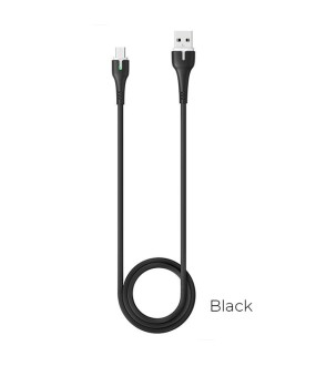 Hoco X45 Surplus Cable USB 2.0 - Μicro Usb Black 1m Hoco X45 Surplus Cable USB 2.0 - Μicro Usb Black 1m