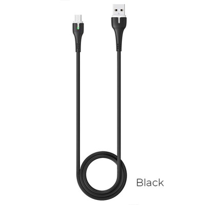 Hoco X45 Surplus Cable USB 2.0 - Μicro Usb Black 1m