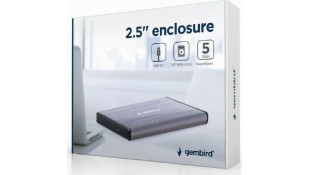 Gembird Θήκη για HDD 2.5'' USB 3.0 Γκρι