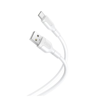 XO Καλώδιο Φόρτισης USB 2.0-Type C Charging Cable 1m Λευκό XO-NB212 XO Καλώδιο Φόρτισης USB 2.0-Type C Charging Cable 1m Λευκό XO-NB212