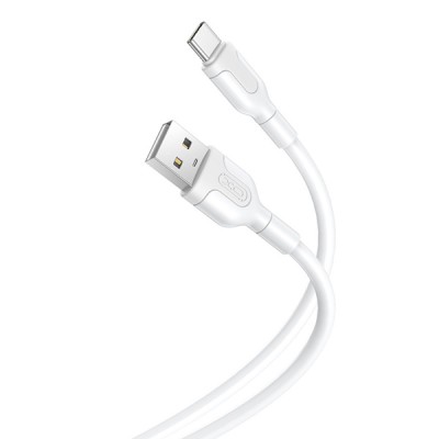 XO Καλώδιο Φόρτισης USB 2.0-Type C Charging Cable 1m Λευκό XO-NB212