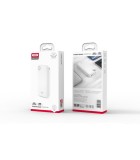 XO PR145 Power Bank 20000mAh 20W με Θύρα USB-A και Θύρα USB-C Power Delivery White XO PR145 Power Bank 20000mAh 20W με Θύρα USB-A και Θύρα USB-C Power Delivery White